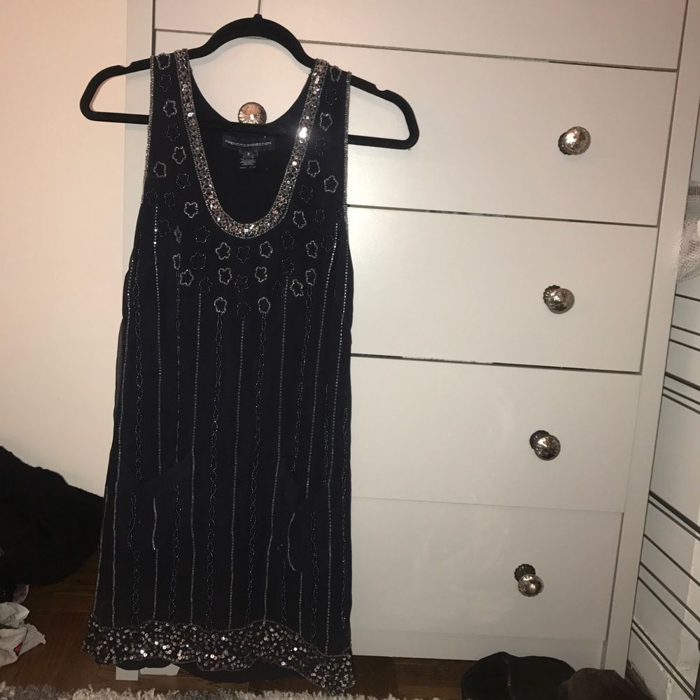 French connection beaded dress